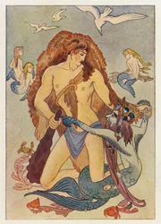 Hercules and the Old Man of the Sea